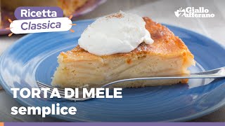 TORTA DI MELE FACILE E SOFFICE [upl. by Acinonrev]