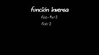 Función Inversa  Matemáticas  Khan Academy en Español [upl. by Alick]