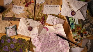 Writing My Friends Victorian Letters [upl. by Adnoyek]