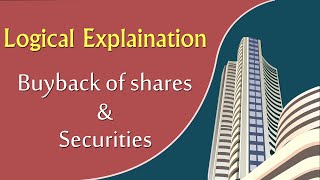 Buyback of shares and securities  Logic Explained  CA Inter Advanced Accounting  JanMay 2025 [upl. by Sidoeht]