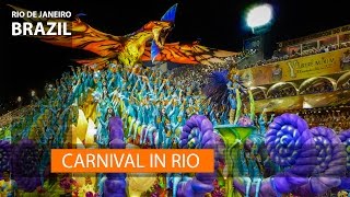 Brazil Carnival The Rio de Janeiro parade in 1 minute [upl. by Thier]