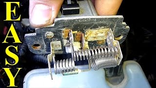 How to replace a Blower Motor Resistor [upl. by Maje]