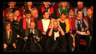 Pure Gold  Rebecca Adlington receives an honorary degree [upl. by Eniamahs326]