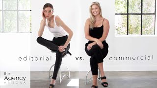 How To  Pose Like a Model  Editorial vs Commercial [upl. by Iago]