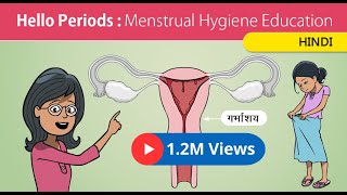 Hello Periods Hindi  The Complete Guide to Periods for Girls [upl. by Lachus]