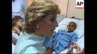 PAKISTAN BRITAINS PRINCESS DIANA VISIT [upl. by Runck]