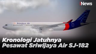 Kronologi Jatuhnya Pesawat Sriwijaya Air SJ182  iNews Sore 1001 [upl. by Helbonna]