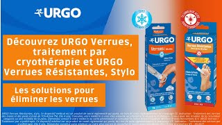 Découvrez URGO Verrues traitement par cryothérapie et Urgo Verrues Résistantes stylo [upl. by Evonne]