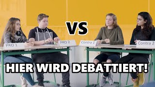 Jugend debattiert an der Realschule plus Am Scharlachberg Bingen [upl. by Aryam]