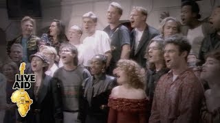 Band Aid II  Do They Know Its Christmas Official Video [upl. by Airekat610]