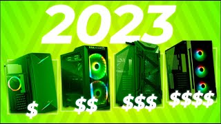 Los 4 MEJORES PRESUPUESTOS PC GAMER para 2023 [upl. by Reeva216]