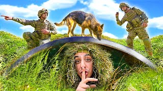 I Challenged the ACTUAL MILITARY to Camo Hide and Seek [upl. by Chrissie664]