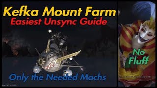 FFXIV Kefka Mount Farm  Easiest Unsync Omega Savage Guide Only Machs No Fluff [upl. by Luthanen]