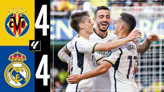 Villarreal 44 Real Madrid  HIGHLIGHTS  LaLiga 202324 [upl. by Onid954]