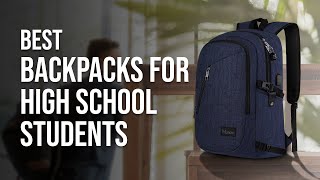 Best Backpack 20212025 For High School Students  Smart Travel Laptop antitheft [upl. by Yenot174]