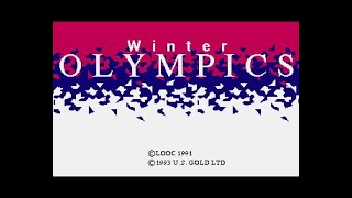 Winter Olympics Lillehammer 94 Review for the Commodore Amiga by John Gage [upl. by Mera389]