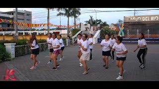 ACHY BREAKY LINE DANCE by Paseo del Rio Fitness Class [upl. by Dincolo584]