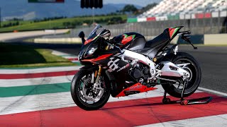 2020 Aprilia RSV4 1100 Factory Review  MC Commute [upl. by Colan]