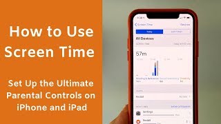 How to Use Screen Time Set Up iPhone and iPad Parental Controls [upl. by Dudley]