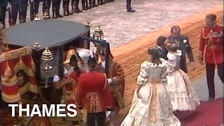 Princess Diana  Royal Wedding  1981 [upl. by Darell]