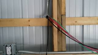 Pole Barn Electrical Wiring In Conduit Example amp Ideas [upl. by Lemmie]