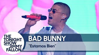 Bad Bunny Estamos Bien TV Debut [upl. by Thera832]