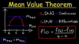 Mean Value Theorem [upl. by Kciredohr]