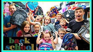 WHICH ONE BACK TO SCHOOL BACKPACK SHOPPING [upl. by Anjali631]