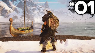 Assassins Creed Valhalla  Part 1  A VIKINGS BEGINNING Xbox Series X [upl. by Phippen]