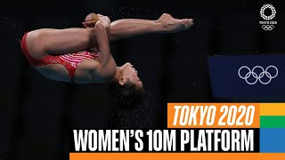 Womens 10m platform diving final  Tokyo Replays [upl. by Seale]