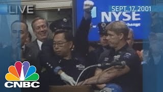 Reopening the NYSE after 911  Archives  CNBC [upl. by Dash]