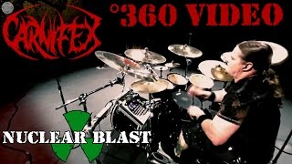 CARNIFEX  Six Feet Closer To Hell OFFICIAL 360 DRUM PLAYTHROUGH VIDEO [upl. by Fesoy]