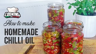 How to make Homemade PROPER FRESH CHILLI OIL recipe italian style authentic [upl. by Goodkin713]