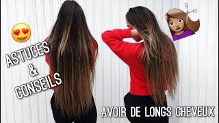 COMMENT AVOIR DE LONGS CHEVEUX RAPIDEMENT [upl. by Honeywell]