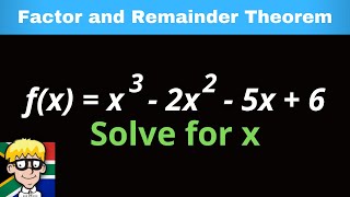 Factorise Cubic Equation Grade 12 Introduction [upl. by Lemar308]