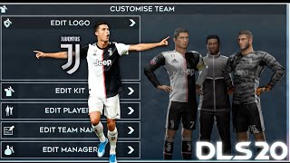 Juventus 201920 Kits for DLS 22 [upl. by Nawiat204]