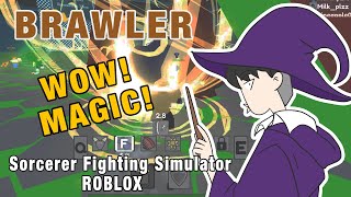 WOW MAGIC  PART 1 SORCERER FIGHTING SIMULATOR  ROBLOX [upl. by Dasi]