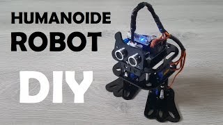 Robot Humanoide DIY Arduino  Montaje y pruebas [upl. by Ema]