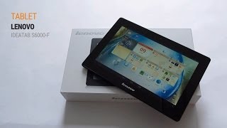 Lenovo IdeaTab S6000 F Hands On Test  Deutsch  German ►► notebooksbilligerde [upl. by Dmitri]