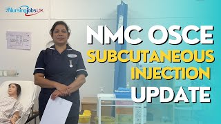 NMC OSCE Subcutaneous Injection Update [upl. by Ntsud262]