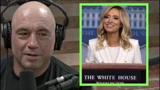 Joe Rogan Reacts to Trumps Press Secretary Shutting Down Reporter [upl. by Mettah]