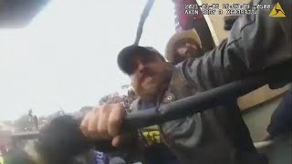 Capitol Hill police release body camera footage of Washington attack [upl. by Enorahs]