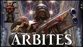 ADEPTUS ARBITES  Emperors Justice  Warhammer 40k Lore [upl. by Roydd]