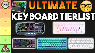 HONEST 2022 Gaming Keyboard Tier List [upl. by Thorstein]