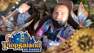 DÉCOUVERTE DE PLOPSALAND DE PANNE ET LA NOUVELLE ATTRACTION RIDE TO HAPPINESS [upl. by Eachelle]