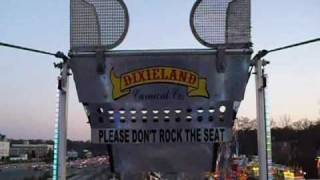 Atlanta Fair Dixieland Carnival Riding an Eli Bridge Ferris Wheel [upl. by Cosetta]