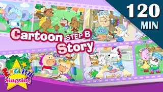 Whats thatMore Kids Cartoon story step B  Learn English  Collection of Easy conversation [upl. by Emiatej]