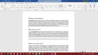 How to Remove Inserted Lines in Microsoft Word [upl. by Noizneb]