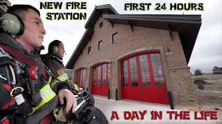 First 24 Hours in a New Fire Station  A Day in the Life [upl. by Purity]