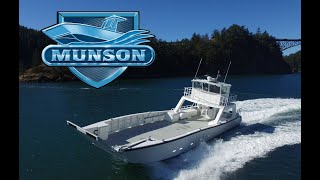 Munson Landing Craft The Ultimate Work Boat [upl. by Eetnod]